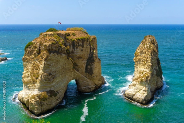 Obraz Rocks protruding from the sea