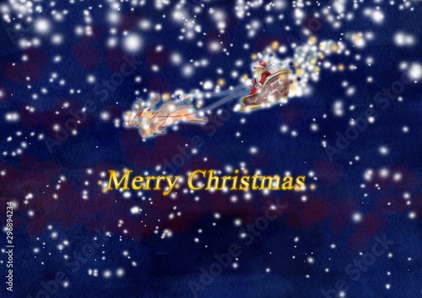 Obraz クリスマスイラスト