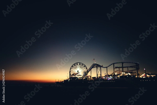 Obraz Santa Monica Twilight