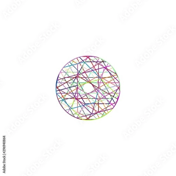 Fototapeta abstract circle