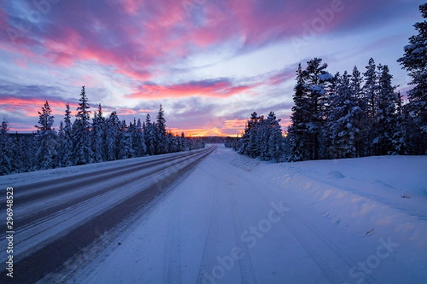 Obraz droga północna