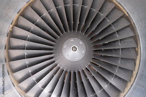 Obraz Jet Engine Turbine Blades