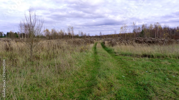 Obraz landscape with river