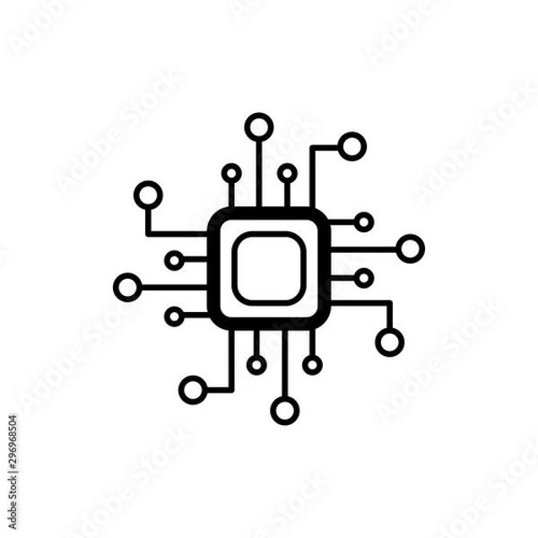 Obraz technology connection icon symbol vector design