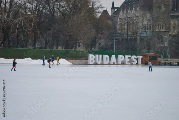 Obraz budapest ice