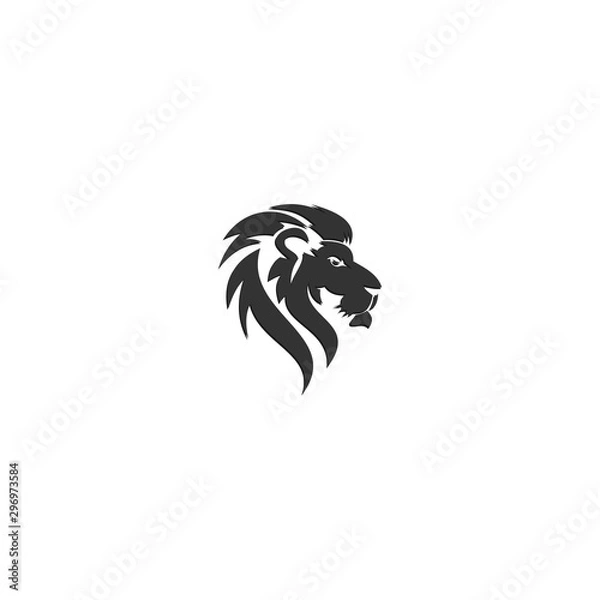 Fototapeta lion logo