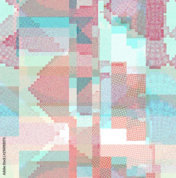 Obraz abstract textured mosaic background 