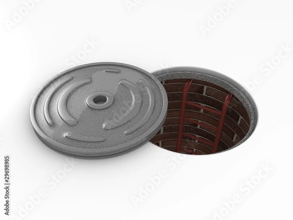 Obraz Manhole