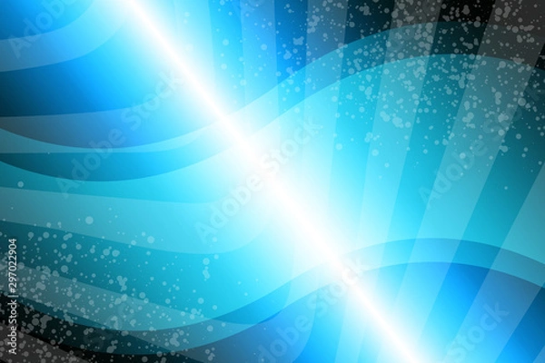 Fototapeta abstract, blue, light, design, wallpaper, glow, pattern, bright, christmas, blur, illustration, shiny, texture, glowing, space, bokeh, decoration, color, illuminated, circle, night, backdrop, line