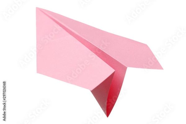 Obraz Paper airplane flying 