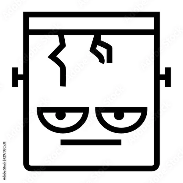 Obraz Halloween Outline Icon