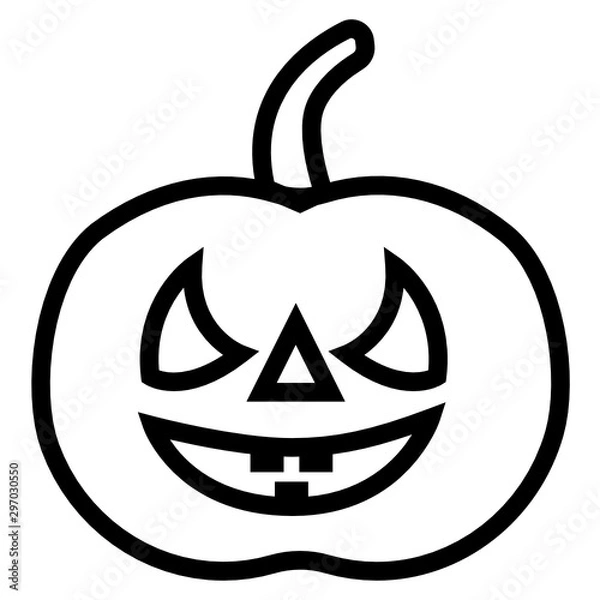 Obraz Halloween Outline Icon