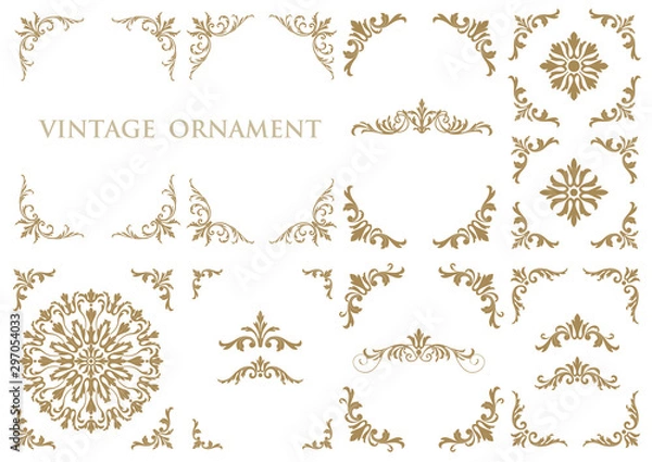 Obraz ビンテージフレームセット09-04