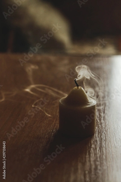 Obraz extinct candle
