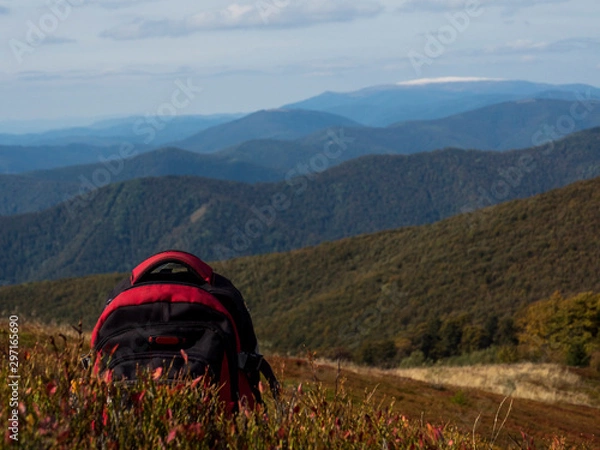 Obraz hiking mountains landscape
