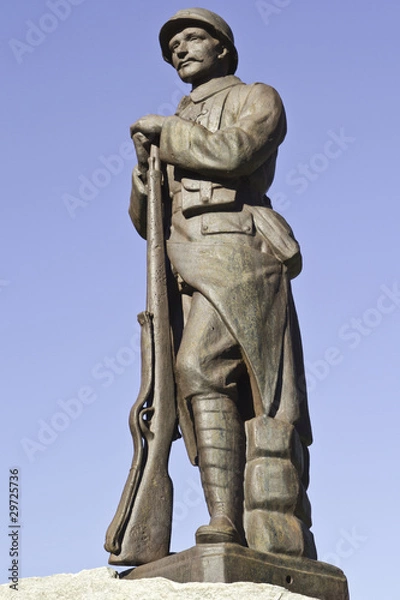 Fototapeta statuts de soldat