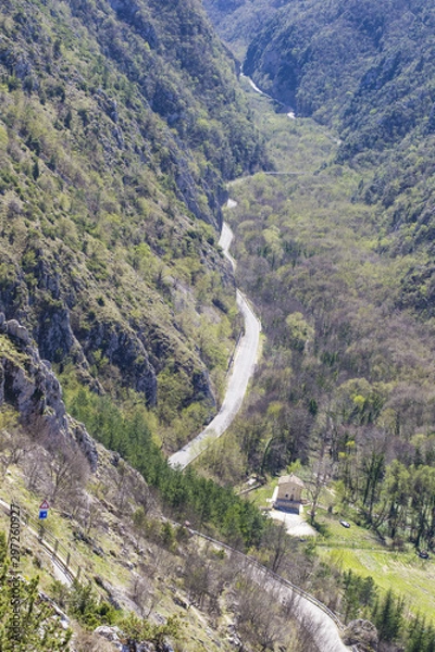 Obraz view of mountains