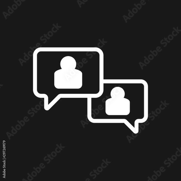 Fototapeta Communication vector icons