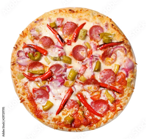 Fototapeta Pizza hot