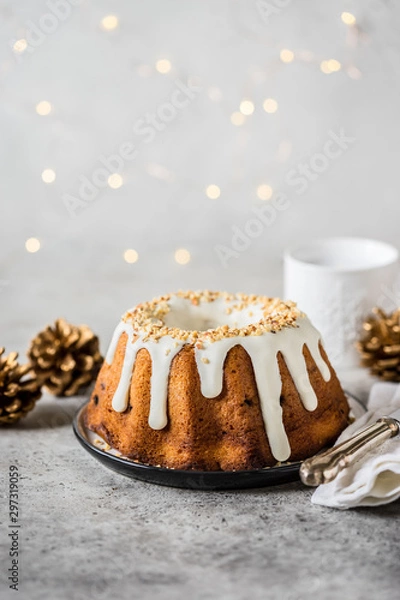 Obraz Christmas Bundt Cake