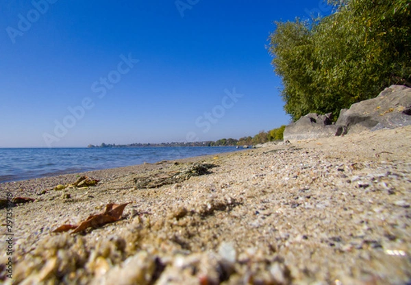 Obraz view of the beach