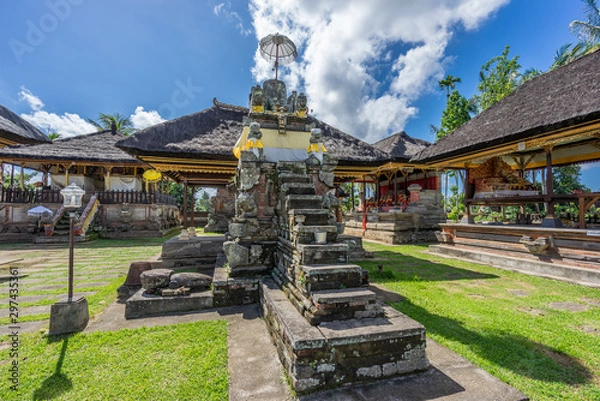 Obraz Pura Penataran Sasih, Once it was State temple of the Pejeng Kingdom. Located in Tampaksiring, Blahbatuh, Bali, Indonesia