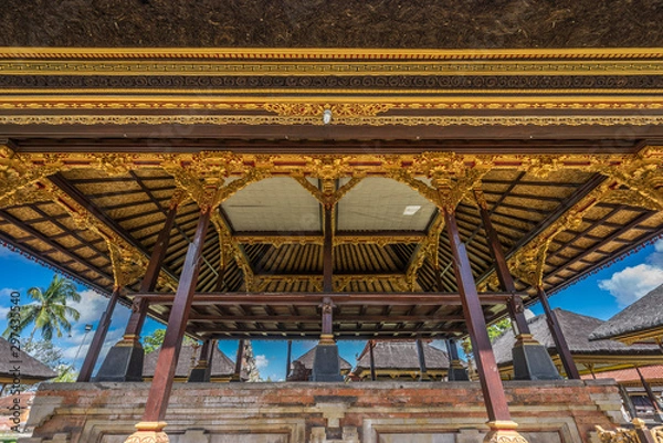 Obraz Pura Penataran Sasih, Once it was State temple of the Pejeng Kingdom. Located in Tampaksiring, Blahbatuh, Bali, Indonesia