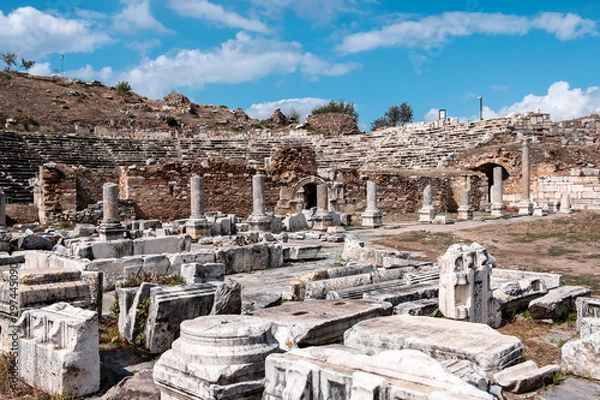 Obraz The temple of Aphrodite, it's in the Aphrodisias Ancient City