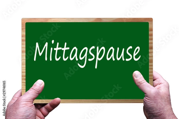 Fototapeta Mittagspause