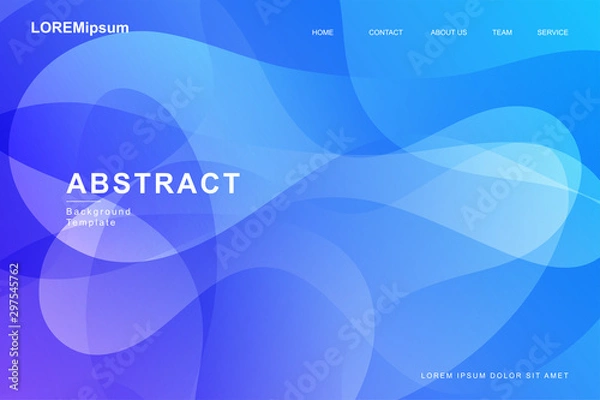 Fototapeta Abstract fluids composition background trend