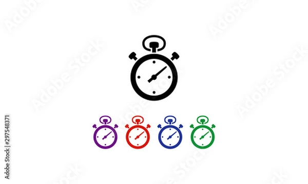 Obraz Watch Icon Vector Design 