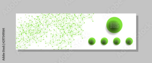 Fototapeta Genetics Testing Science DNA Double Spiral Abstract Background Vector Art Design Illustration