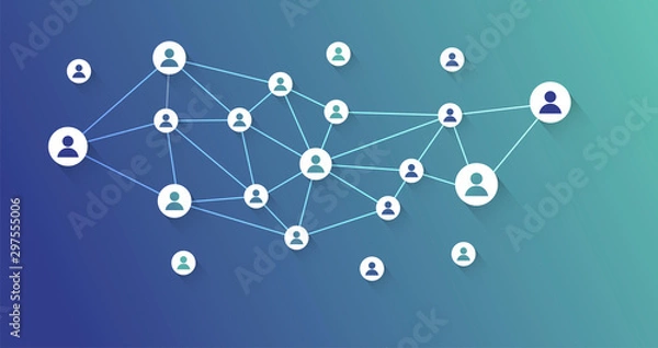 Obraz utenti, collegamento, comucazione	