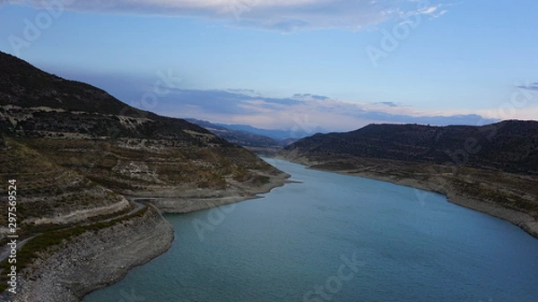 Obraz lake and mountains