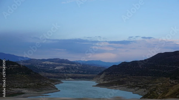 Obraz lake and mountains