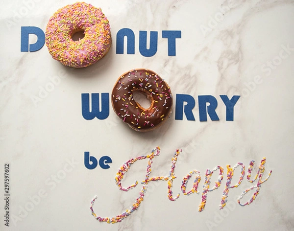 Fototapeta Food Styling - Donut Type