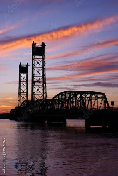 Obraz Jordan Bridge Sunset