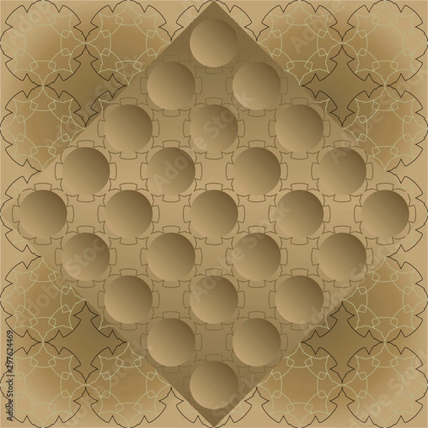 Fototapeta Original abstract decorative pattern