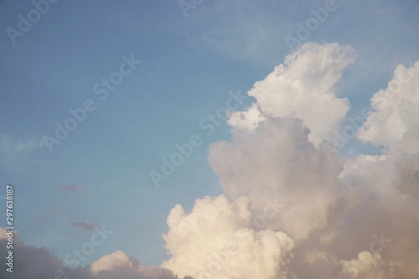 Obraz Beautiful Golden Cloudscape