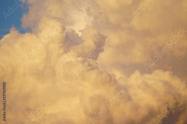Obraz Beautiful Golden Cloudscape