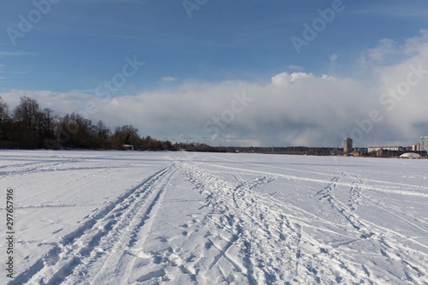 Fototapeta winter landscape