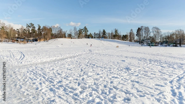 Fototapeta winter landscape