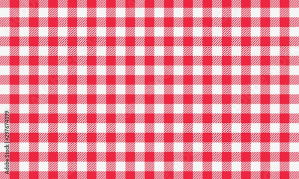 Fototapeta Gingham pattern, tablecloths design. Vector illustration