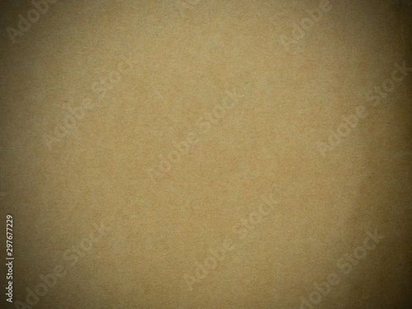 Obraz Sheet of brown paper useful as a background,Brown background vintage grunge background texture design