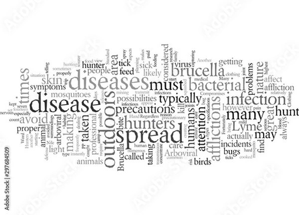 Obraz disease and hunters dlvy