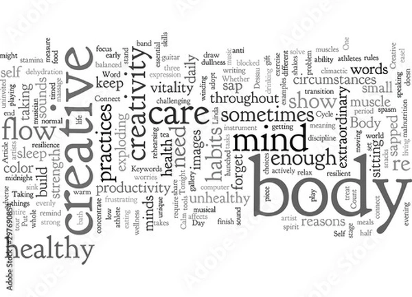 Fototapeta Connect with Your Body