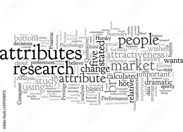 Obraz Can you believe what people say about their wants and wishes Part I