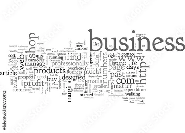 Obraz Business is Business The World Over