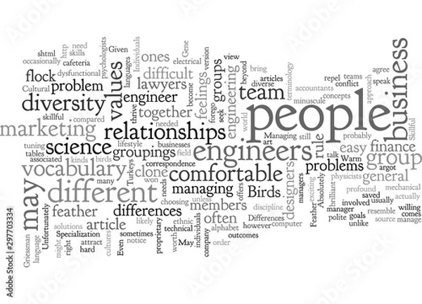 Obraz Birds of a Feather May Be Turkeys