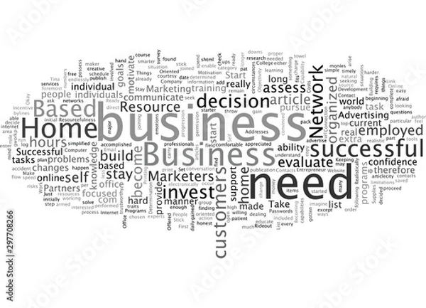 Obraz Are you Ready to Start a Home Based Business